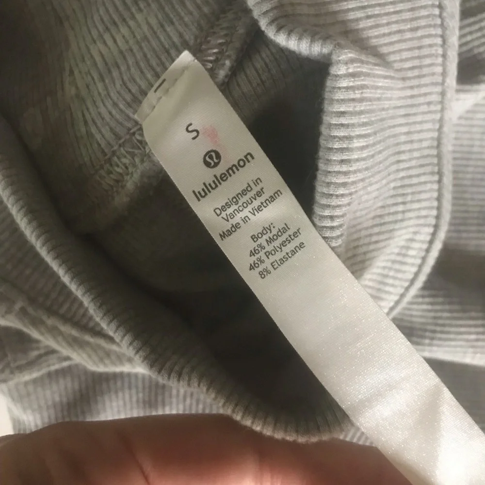 Lululemon Like New Gone for the Week Dress Modal Heathered Core Light Grey Small